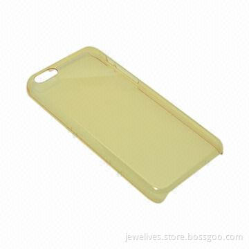 Crystal cases for iPhone Lite in light yellow